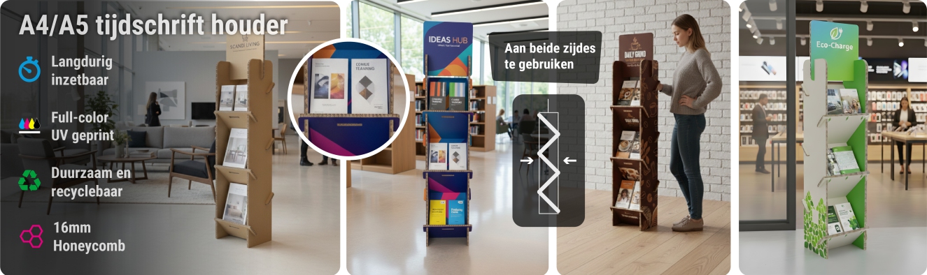 A4 A5 magazine houder