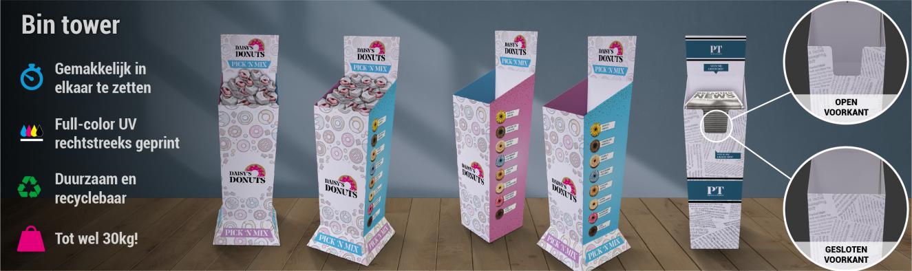 Bin tower