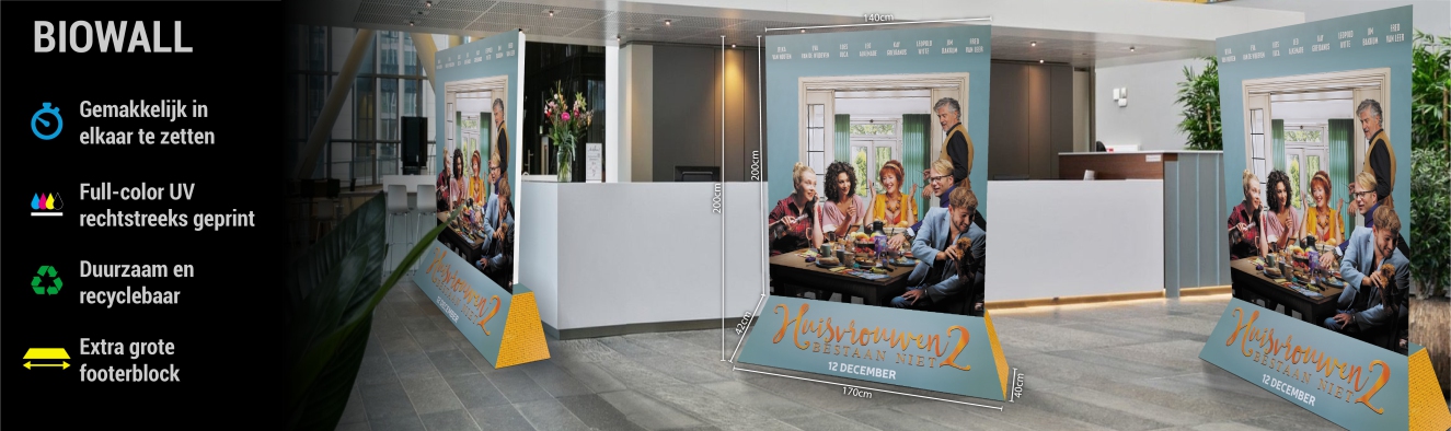 Biowall standee