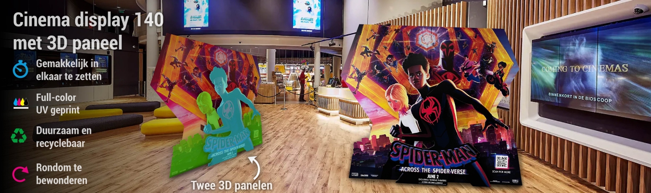 cinema display 3D op maat