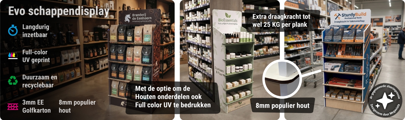 Evo Schappendisplay