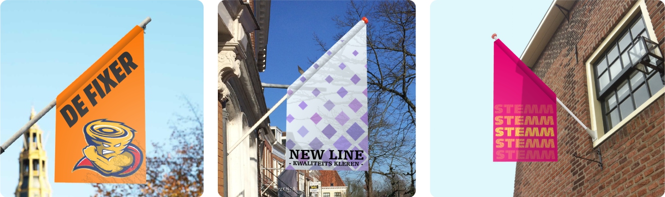 Gevelvlag Vlaggendoek