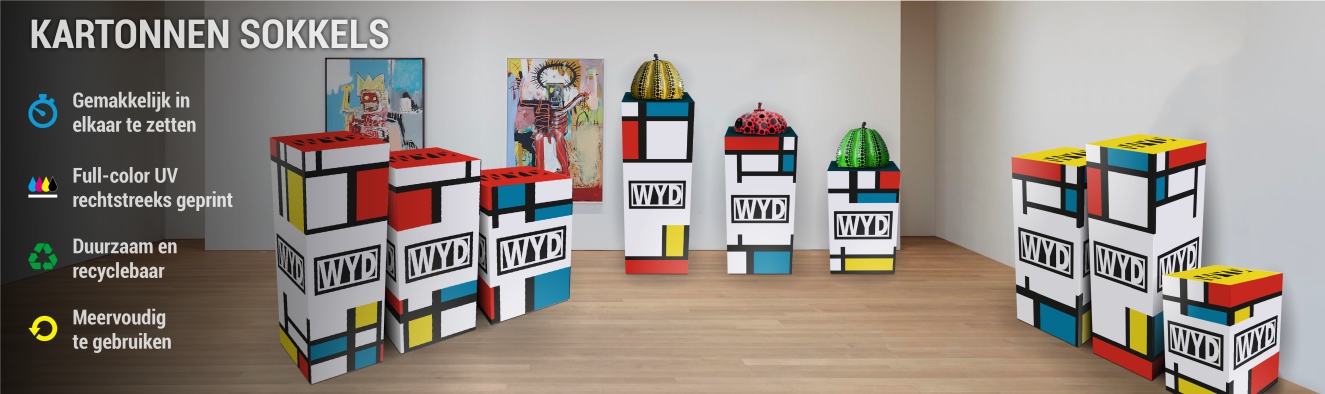 Kartonnen sokkels