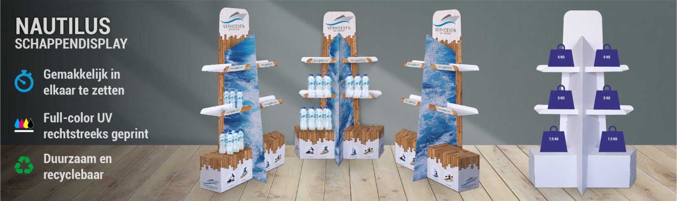 Nautilus schappendisplay