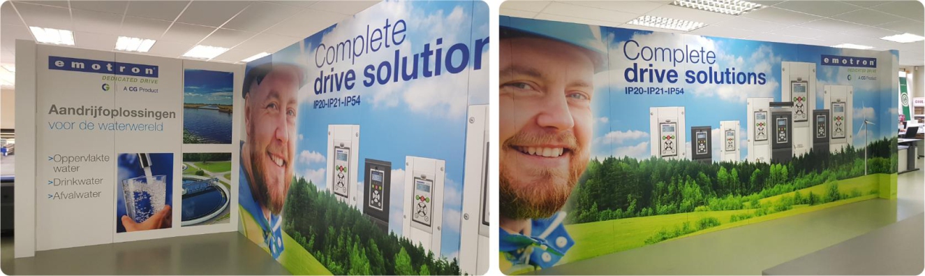 Ecostand basic L-vorm