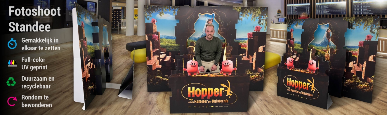 Fotoshoot standee
