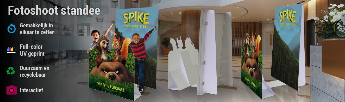 Fotoshoot standee