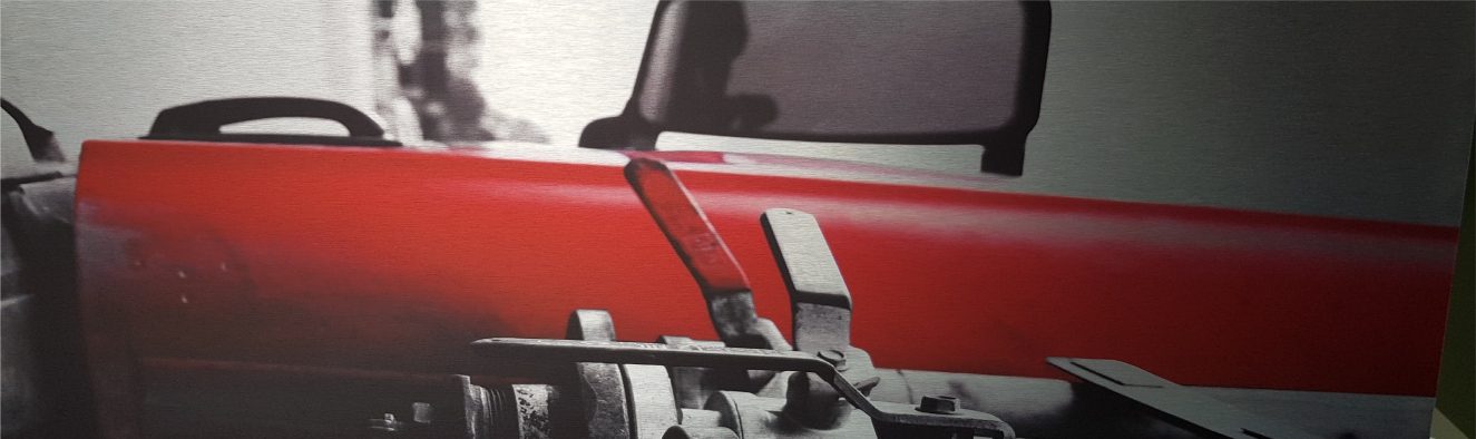 Geborsteld Dibond 3mm