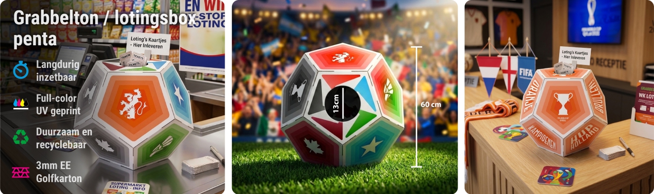 grabbelton / lotingsbox penta