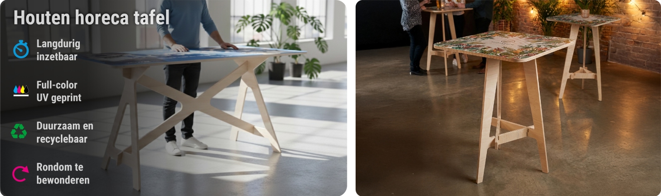 Houten Horeca tafels