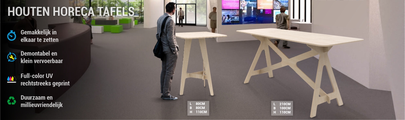 Houten Horeca tafels