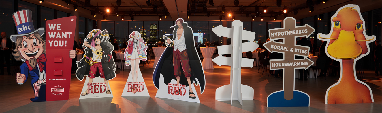 Levensgrote figuren 150x200