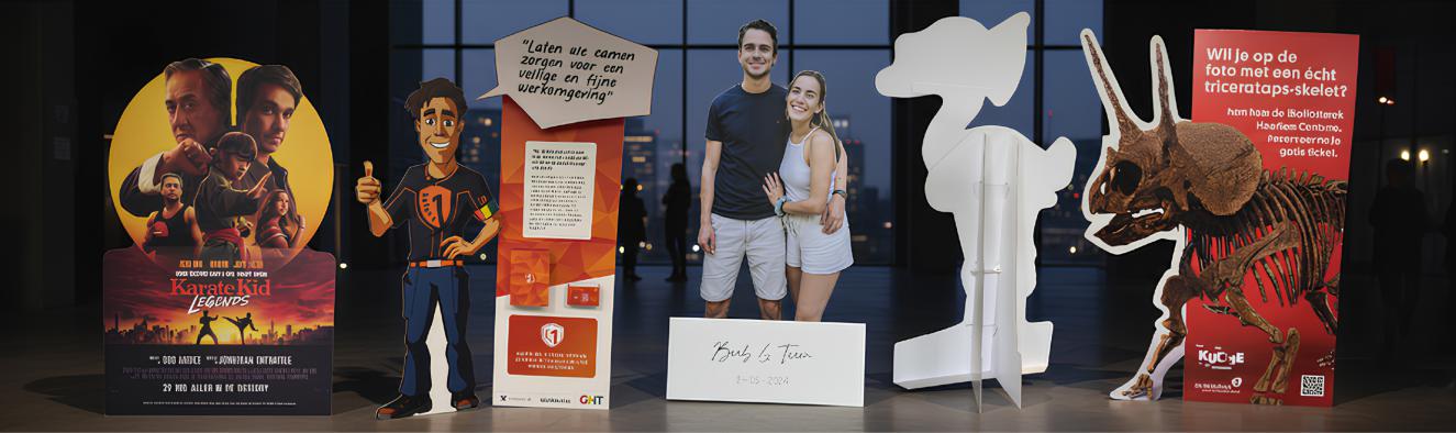 Levensgrote figuren 150x200