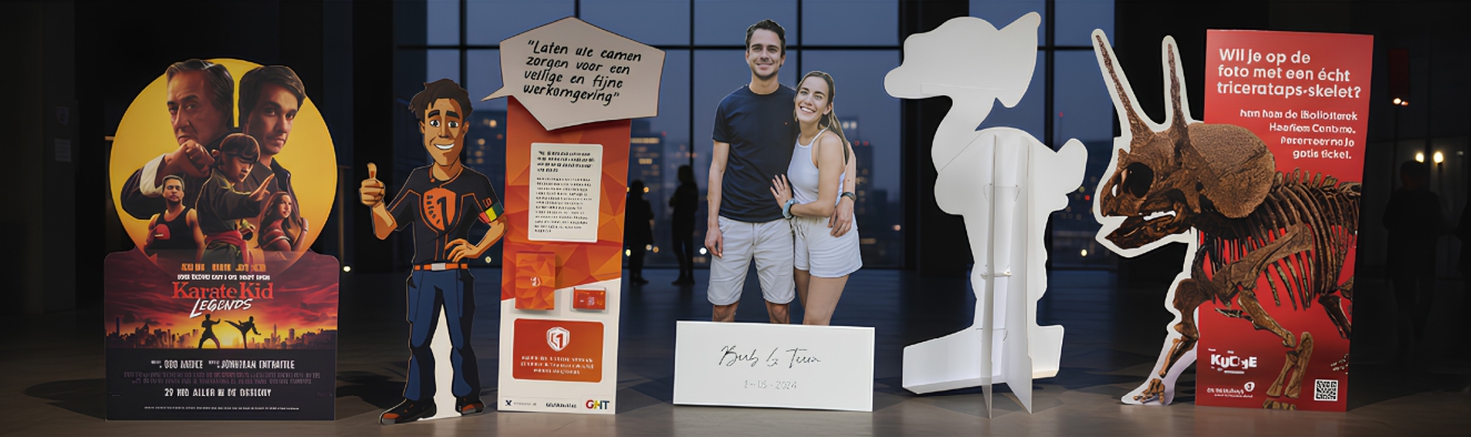 Levensgrote figuren 150x200