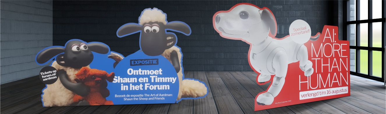 Levensgrote figuren 230x150