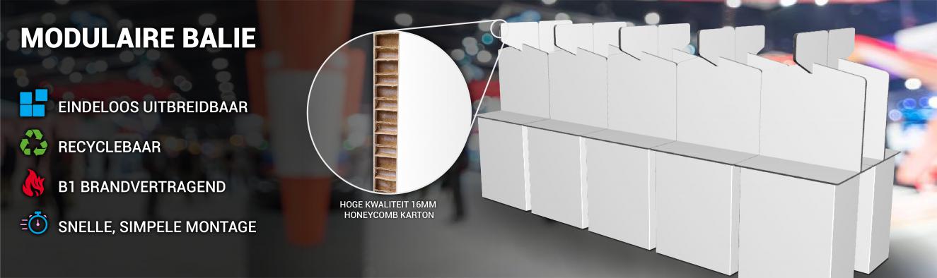 Modulaire balie