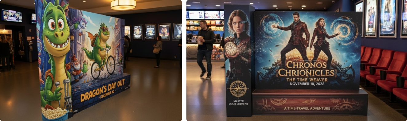 Panorama standee