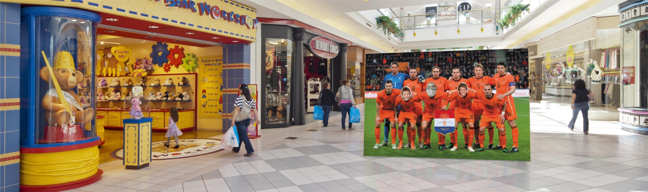 Kijkgat wand 16mm honingraat