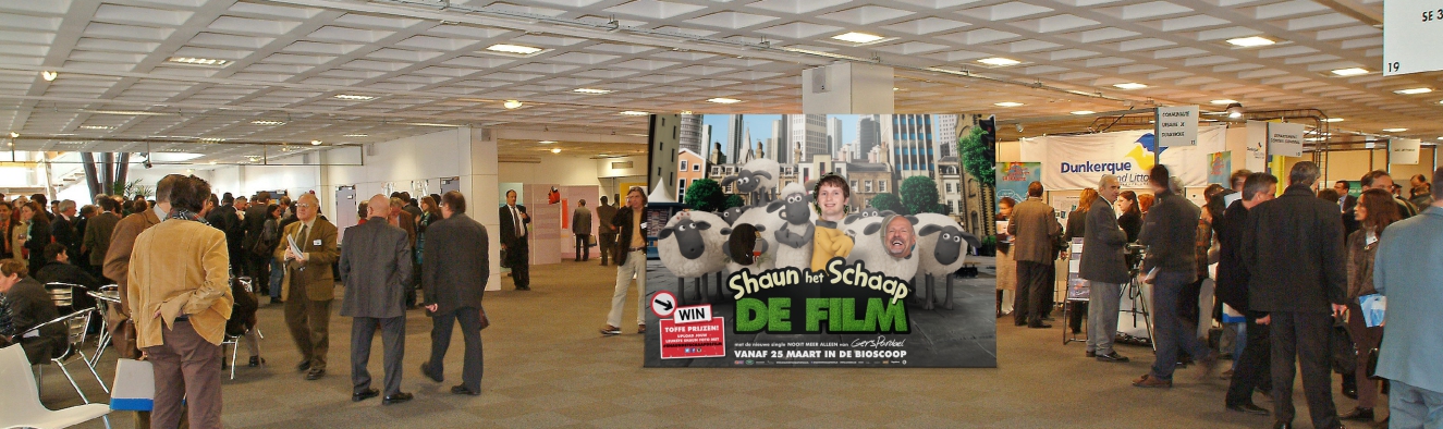 Kijkgat wand 3mm EE golfkarton