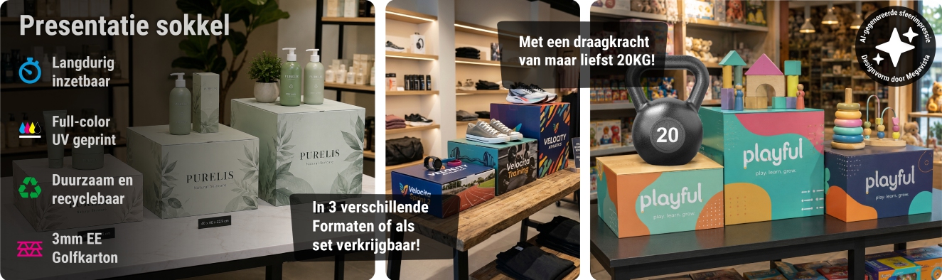 Presentatie sokkels
