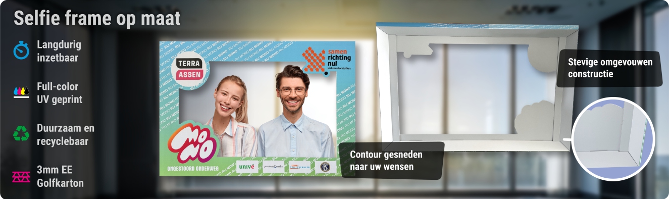 Selfie frame op maat