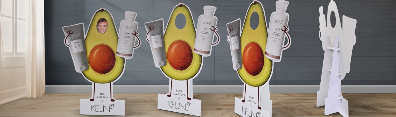 Kijkgat wand 3mm EE golfkarton