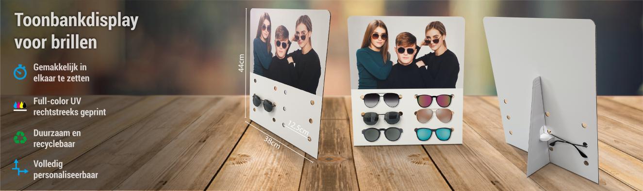 Toonbankdisplay voor brillen