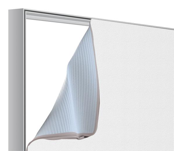 Wand textielframe met doek