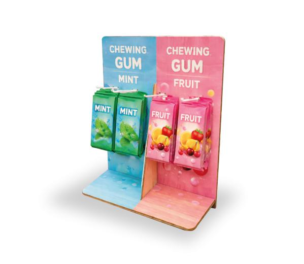 gescheiden haken display