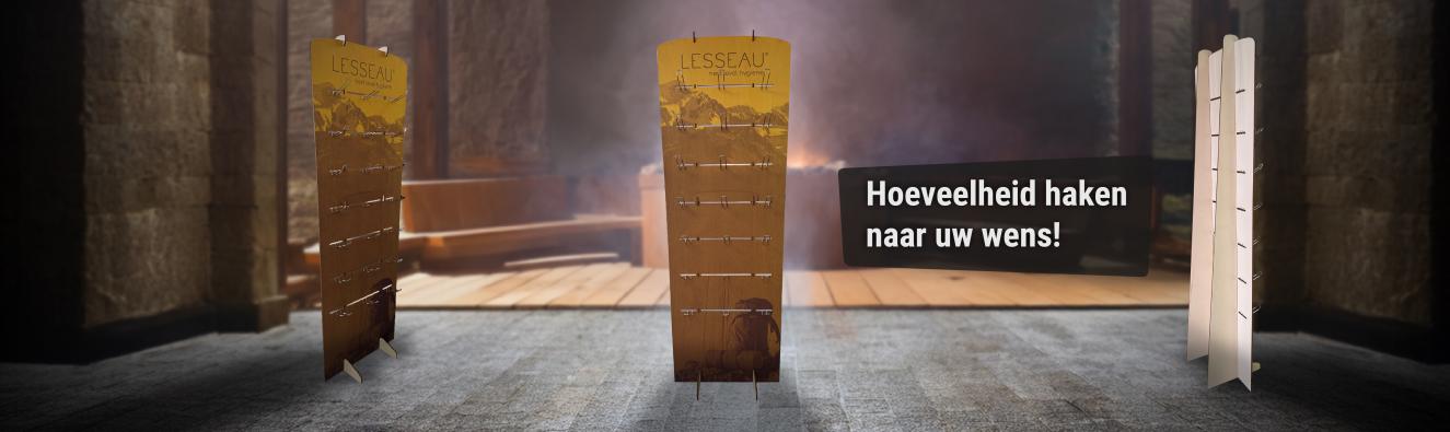 Houten Blister Vloerdisplay