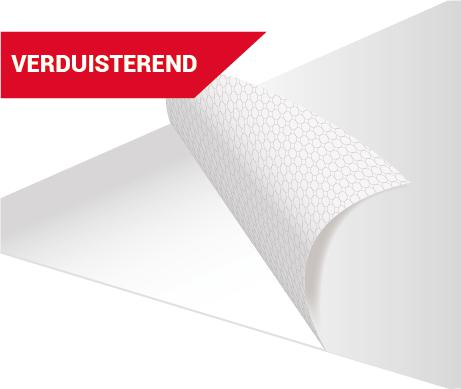 Microdot wit Easy-apply Extra dik/verduisterend