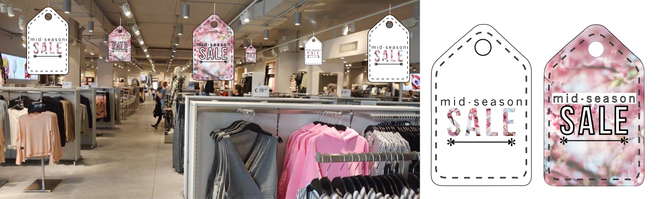 Mid-season sale plafond hangers