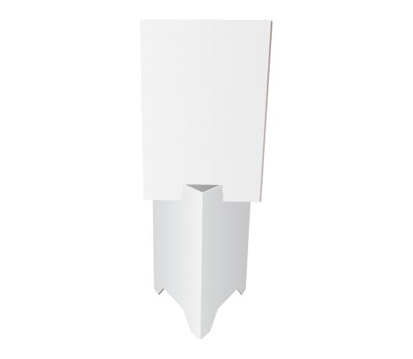 Driehoeksdisplay kanaalplaat