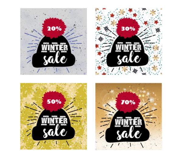 Etalage raamstickers