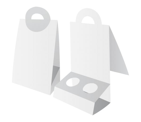 Kartonnen draagdoos voor flessen