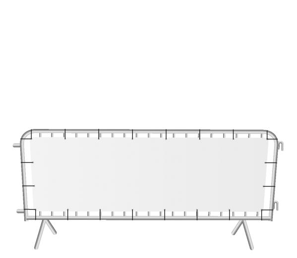 Dranghekdoek enkelzijdig