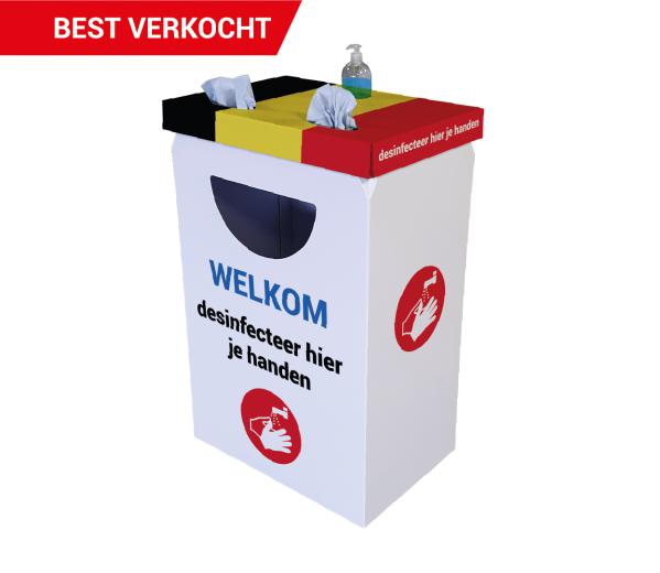 Desinfectiebalie/station tegen corona