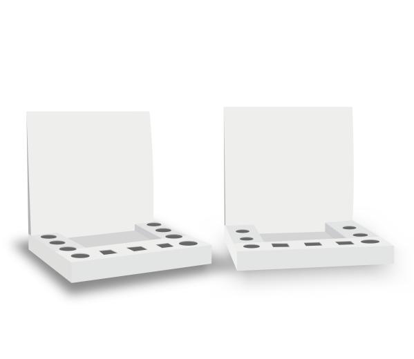 Tester toonbank display