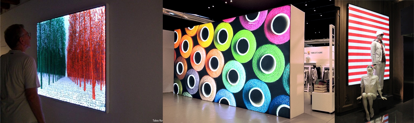 44mm tweezijdig textielframe